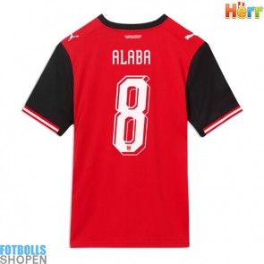 Billiga Österrike David Alaba #8 Hemmatröja VM 2026 Kortärmad